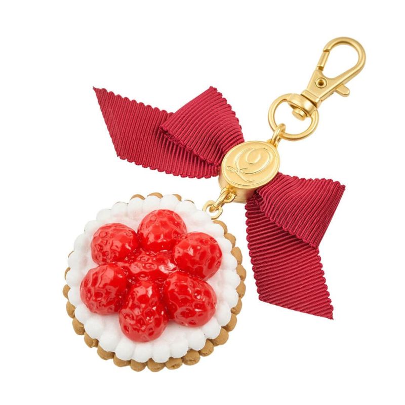 Strawberry Tart Bag Charm – Harajuku Hearts