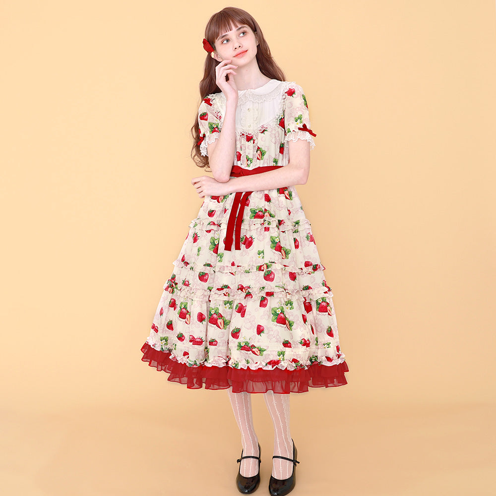 Dear Strawberry Anniversary Dress