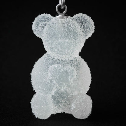 Teddy Bear and Snow Gummy Necklace