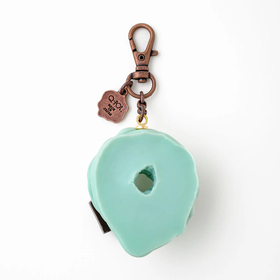 Strawberry Melty Monster Doughnut Bag Charm - Mint