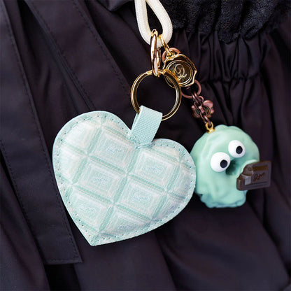 Strawberry Melty Monster Doughnut Bag Charm - Mint