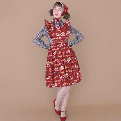 Churros Apron Dress