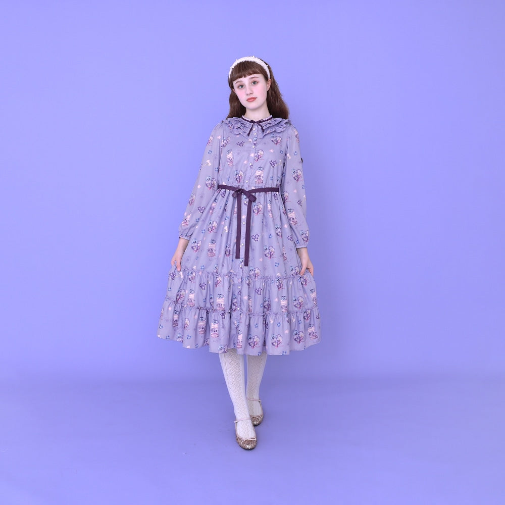 Violet Sugar Long Dress