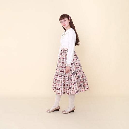 Rich Ribbon Skirt