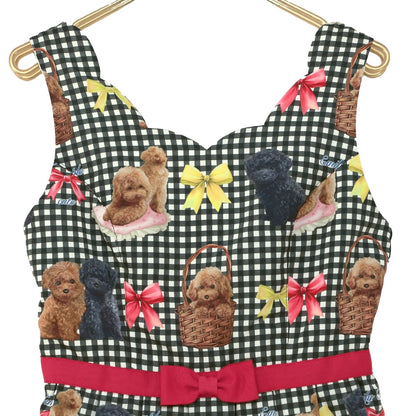 Toy Poodle Sleeveless Dress