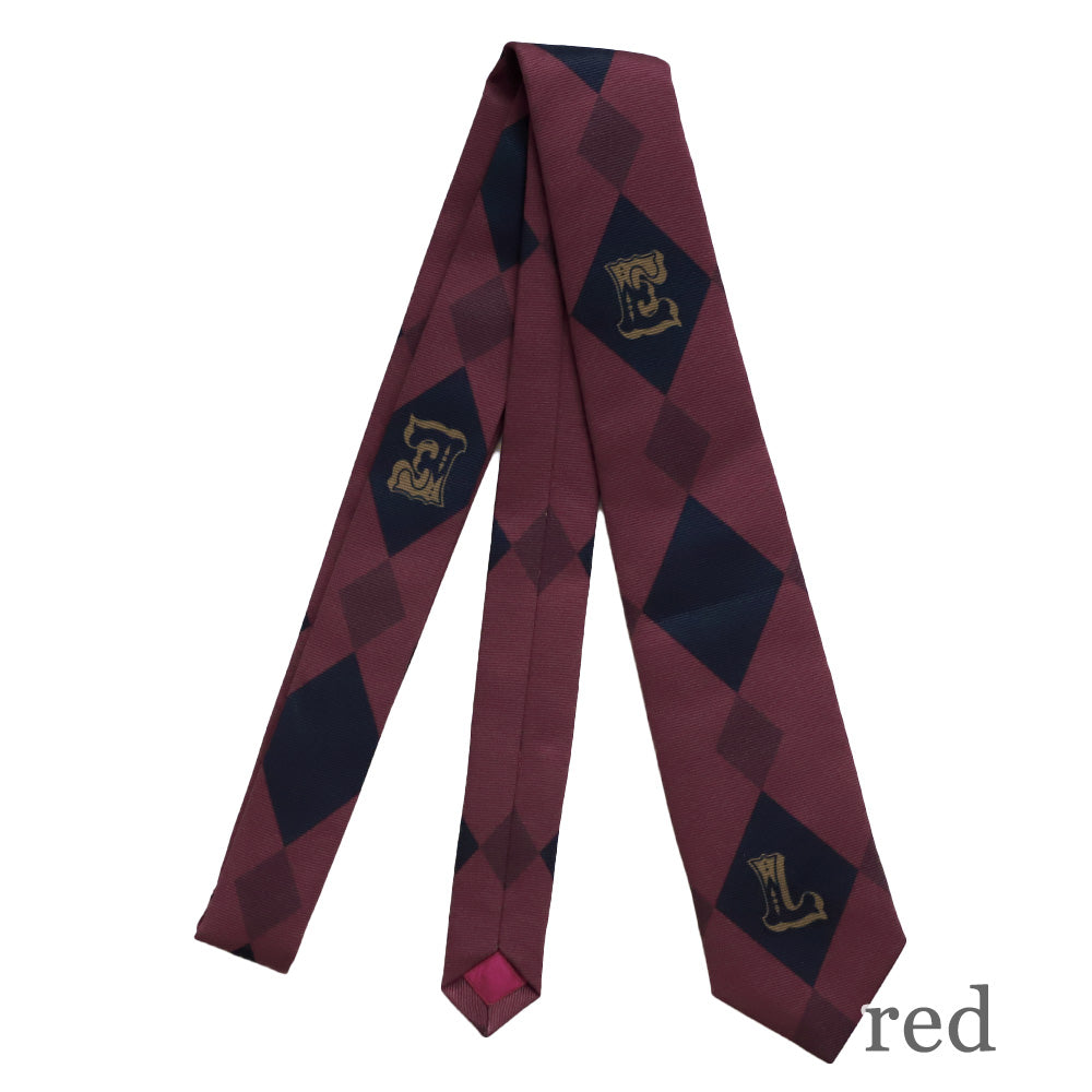 diamond logo necktie