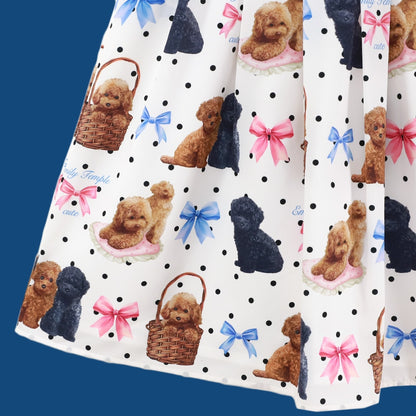 Toy Poodle Sleeveless Dress