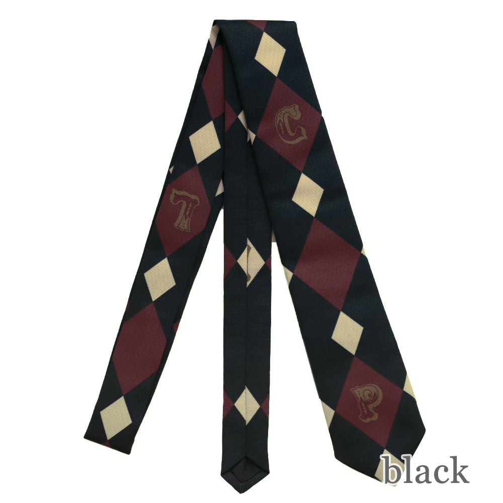 diamond logo necktie