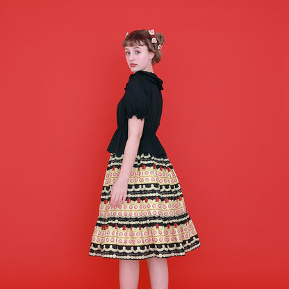 WhipCake Border Skirt