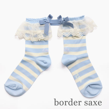 Logo Lace Socks