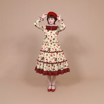 Mellow Strawberry Dress