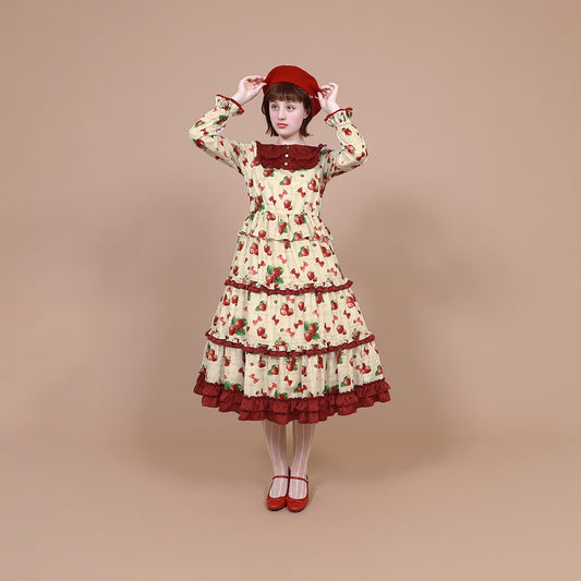 Mellow Strawberry Dress