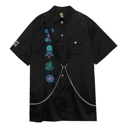 Mahjong Shirt With Harness