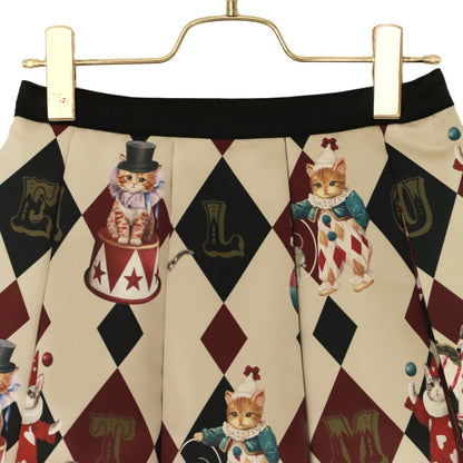 CIRCUS CATS Pleats Skirt