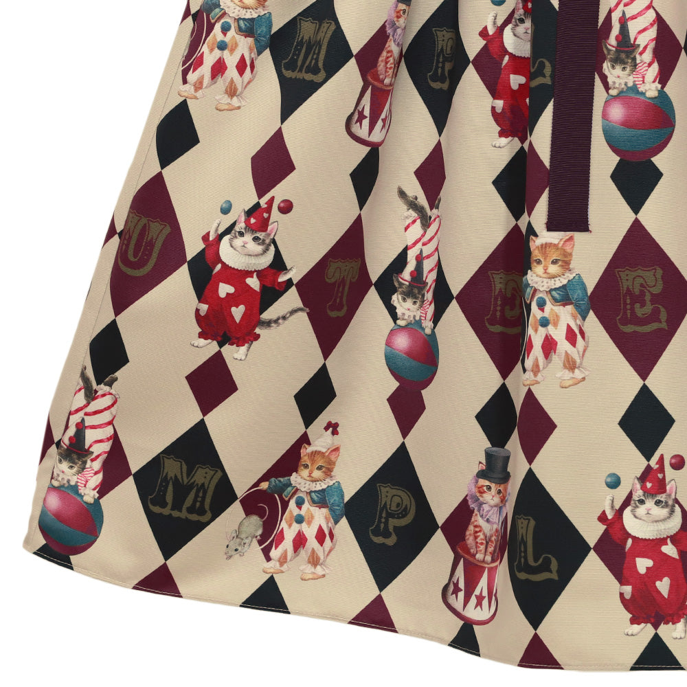 circus cats dress