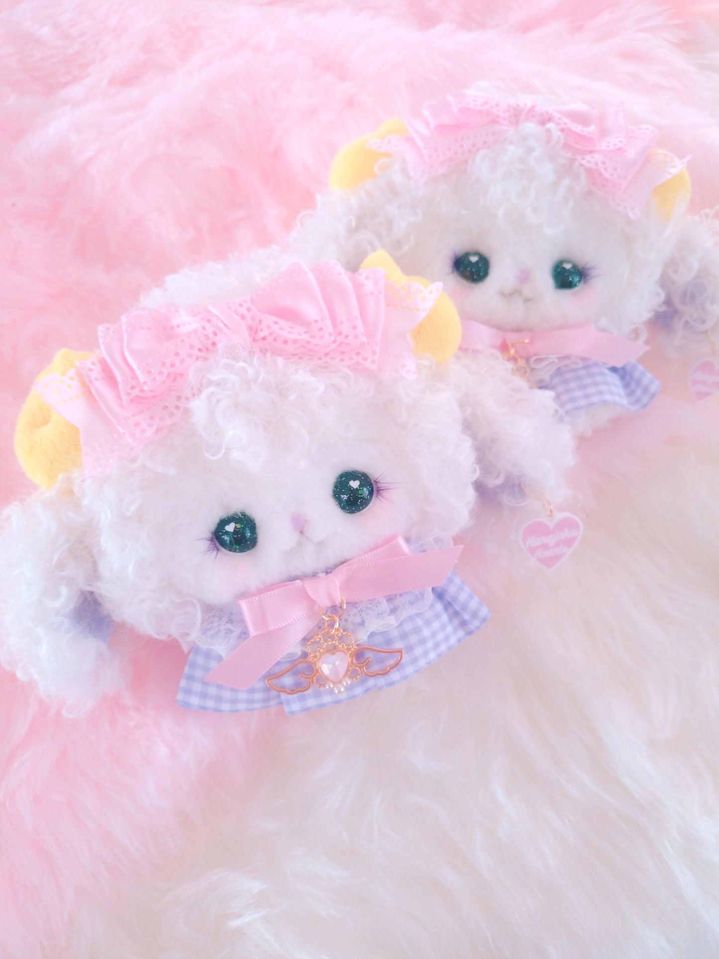 Koko-Chan Brooch - Pink x Lavender (Harajuku Hearts Exclusive)