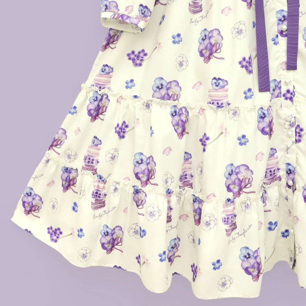 Violet Sugar Long Dress