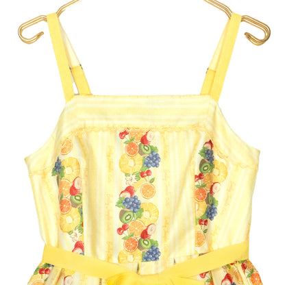 Tropical Fruits Camisole Dress