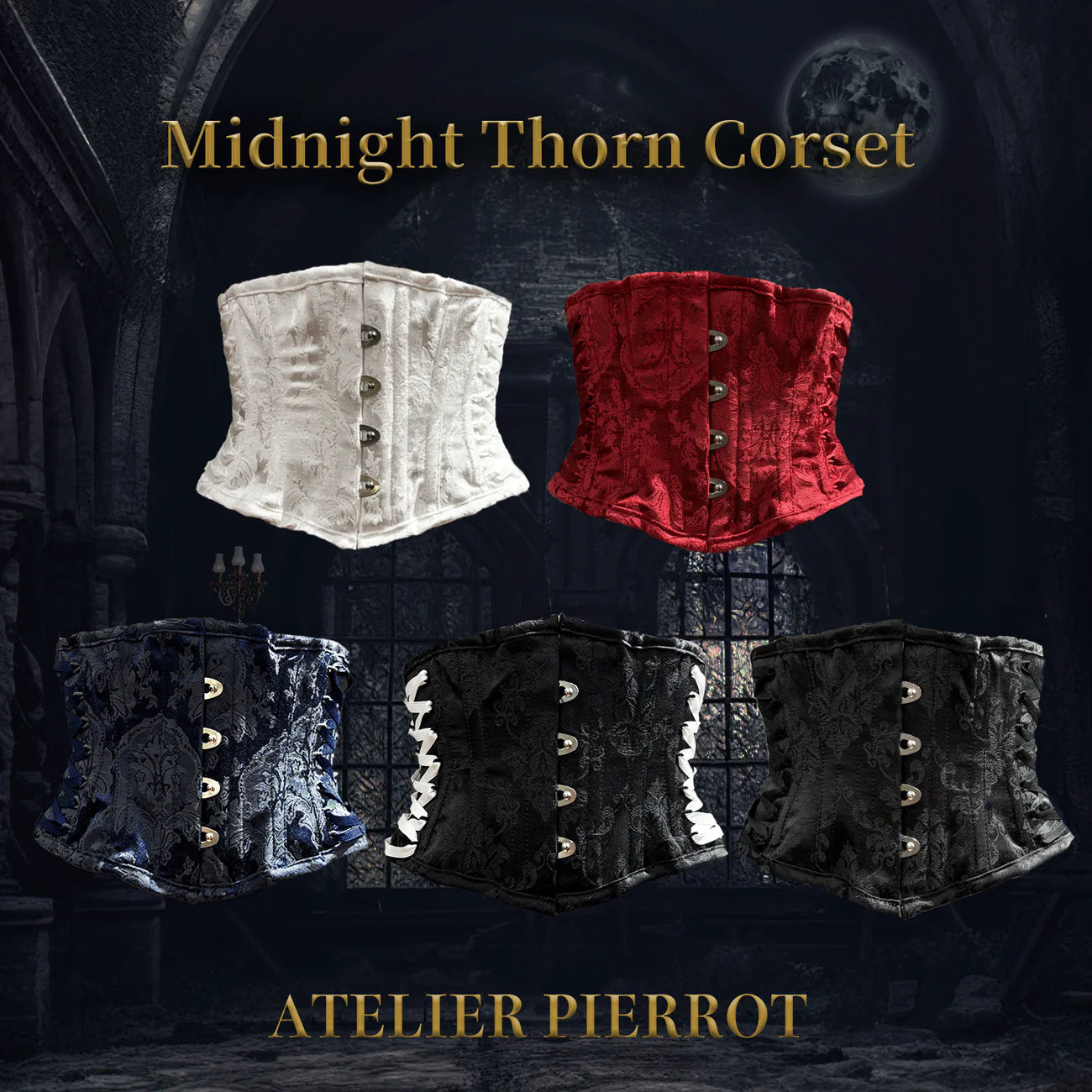 midnight thorn corset