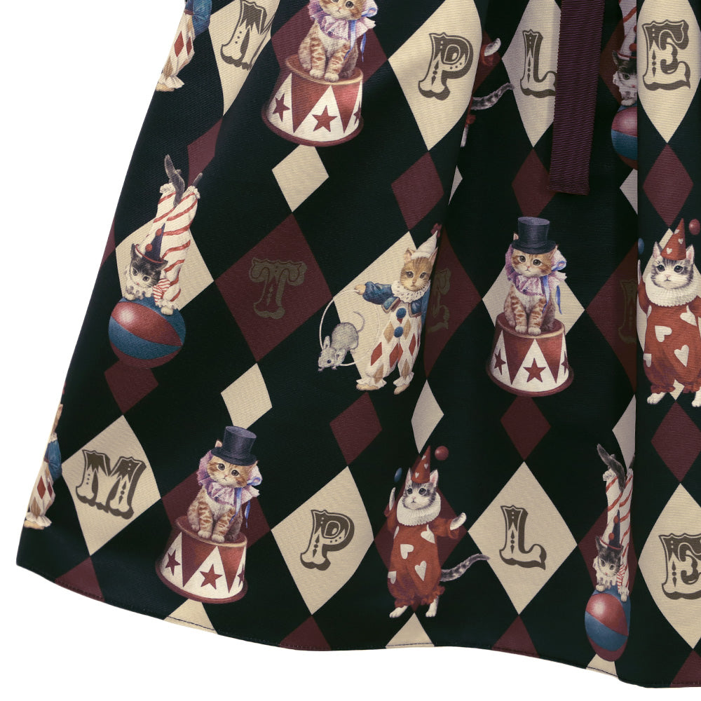 circus cats dress