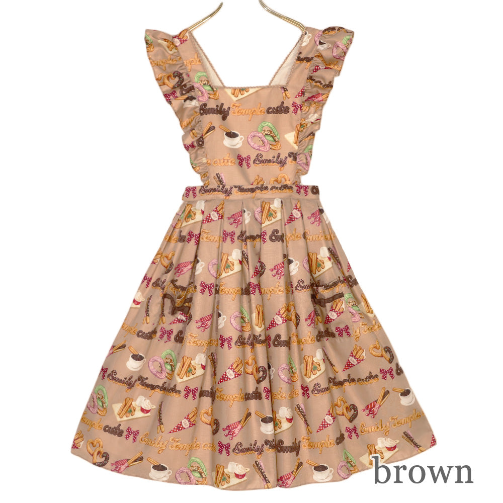 churros apron dress