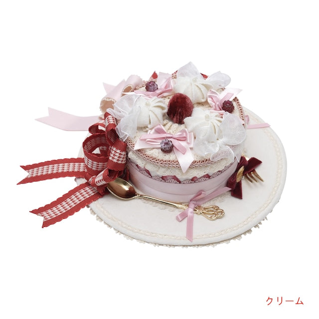 whipped cream whole cake mini hat