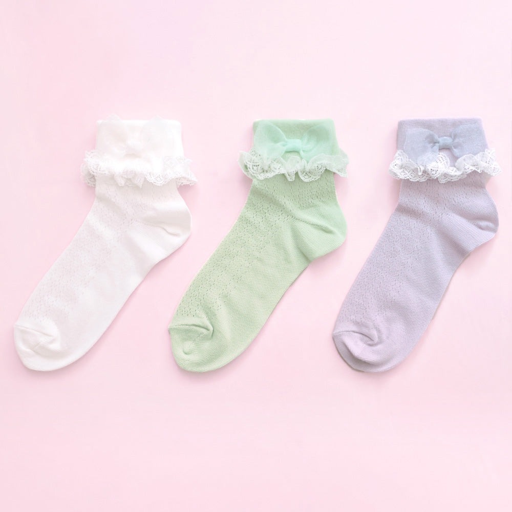 organdy ribbon socks