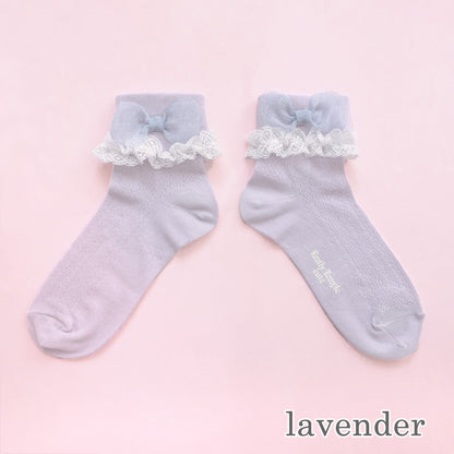 Organdy Ribbon Socks