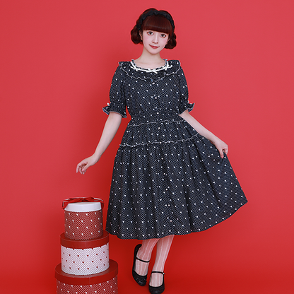 Little Dot Heart Dress