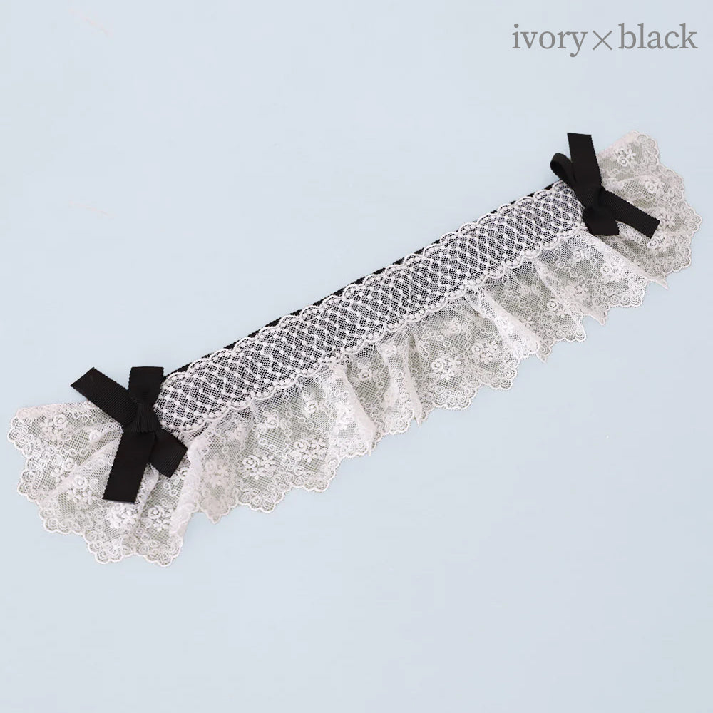 lace brim hair clip