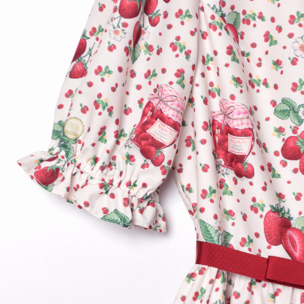 Strawberry Jam Front Button Dress