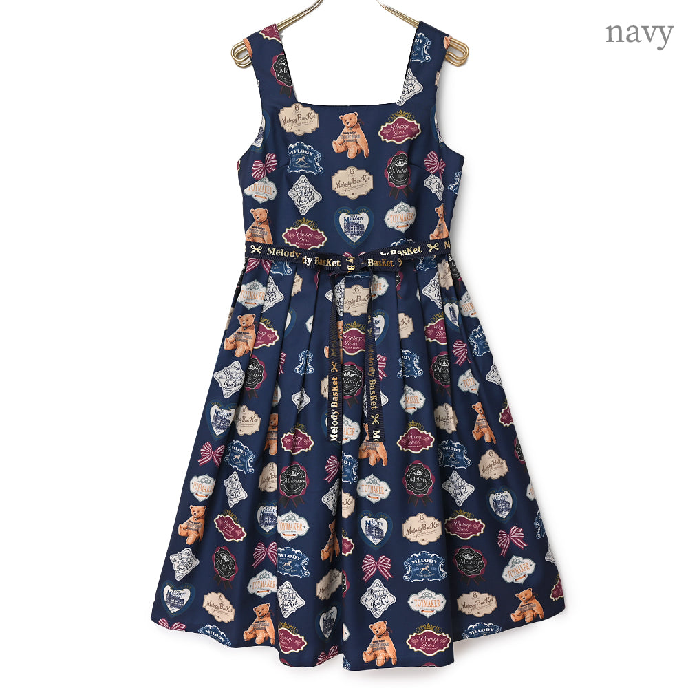 bear label  jumper dress