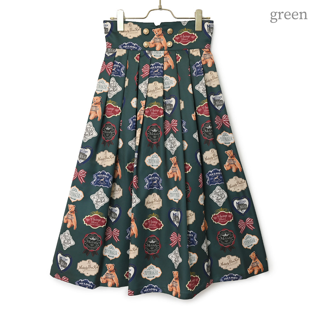 bear label skirt