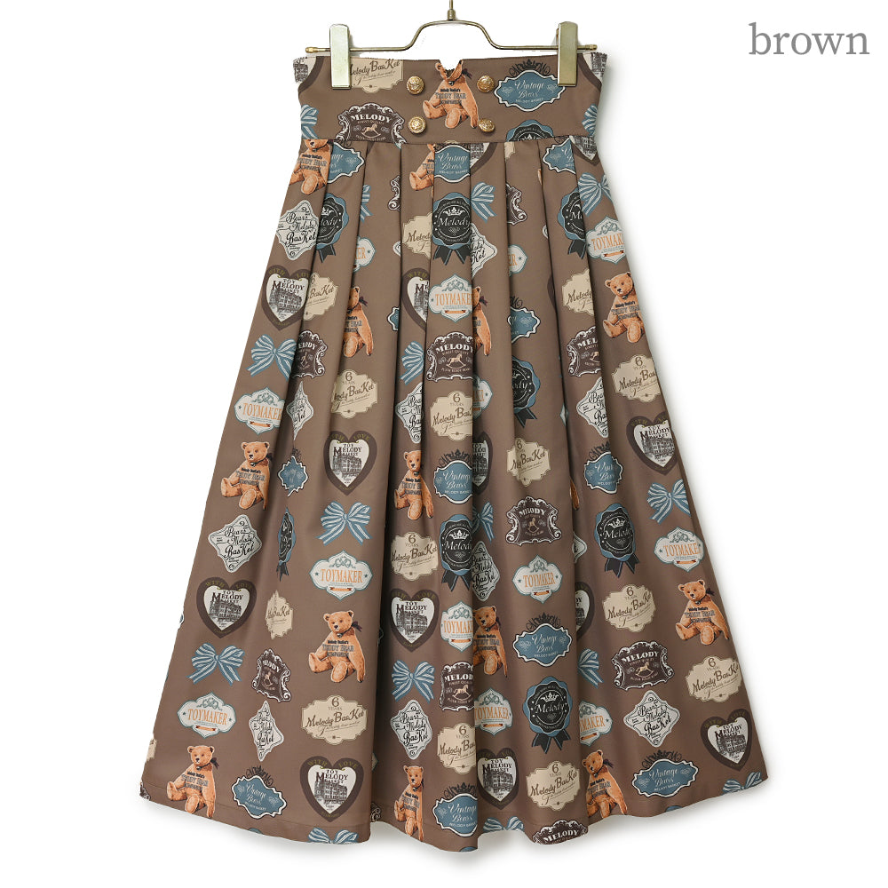 bear label skirt