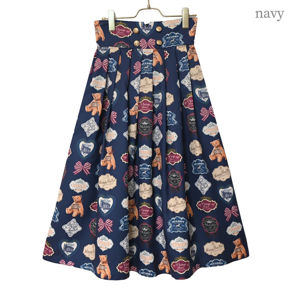 bear label skirt