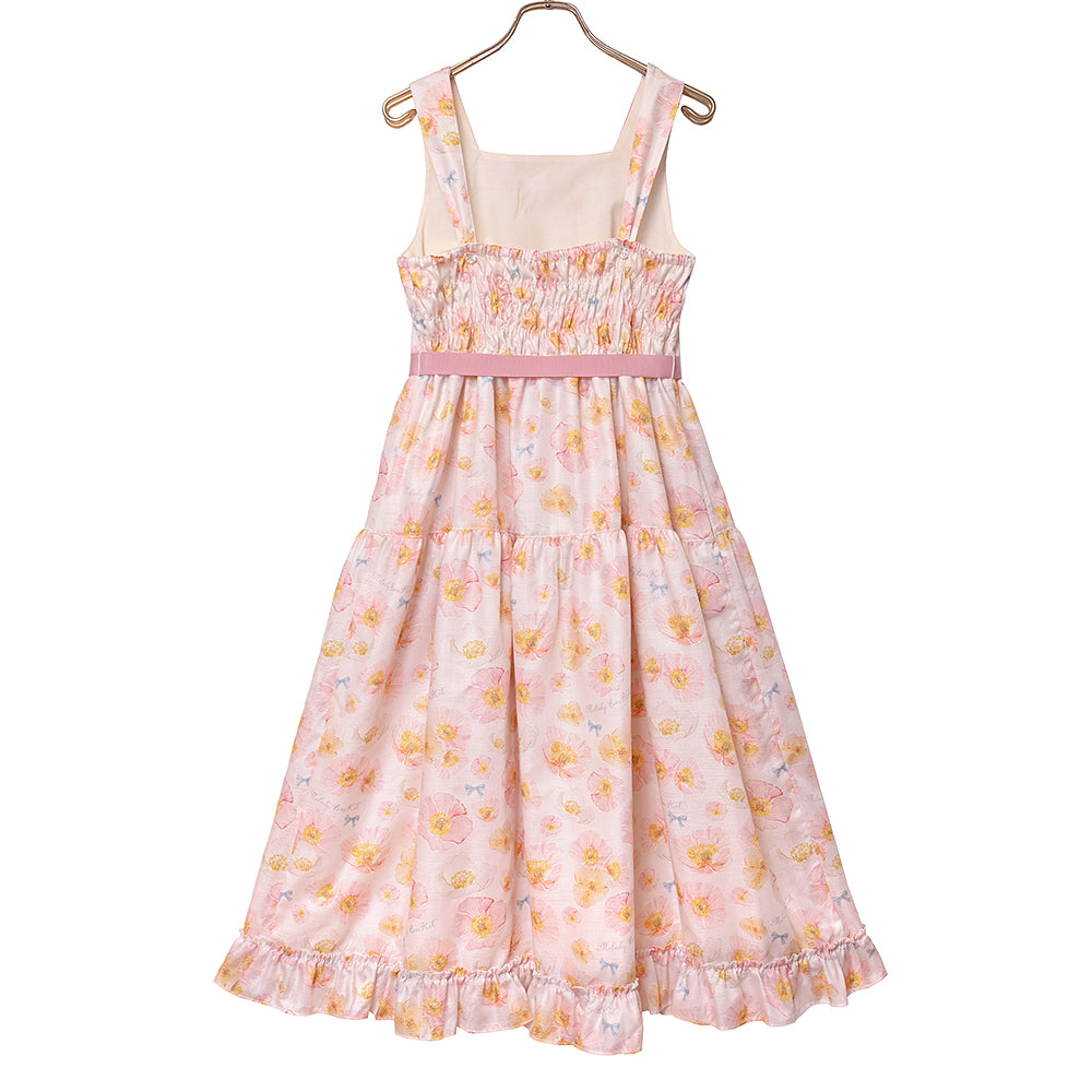 blooming poppy jumper dress