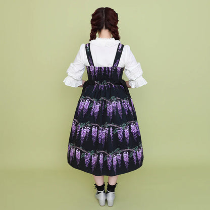 Wisteria Flower Jumperskirt