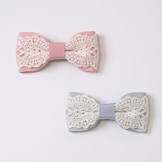 Lace Ribbon Hair Clip