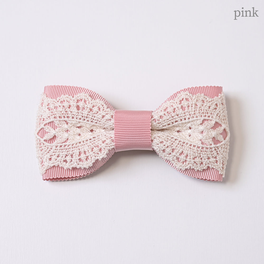 lace ribbon hair clip