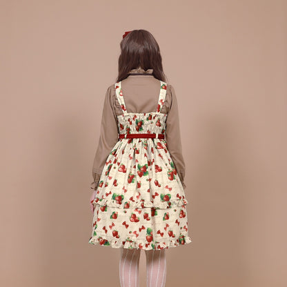 Mellow Strawberry Sleeveless Dress