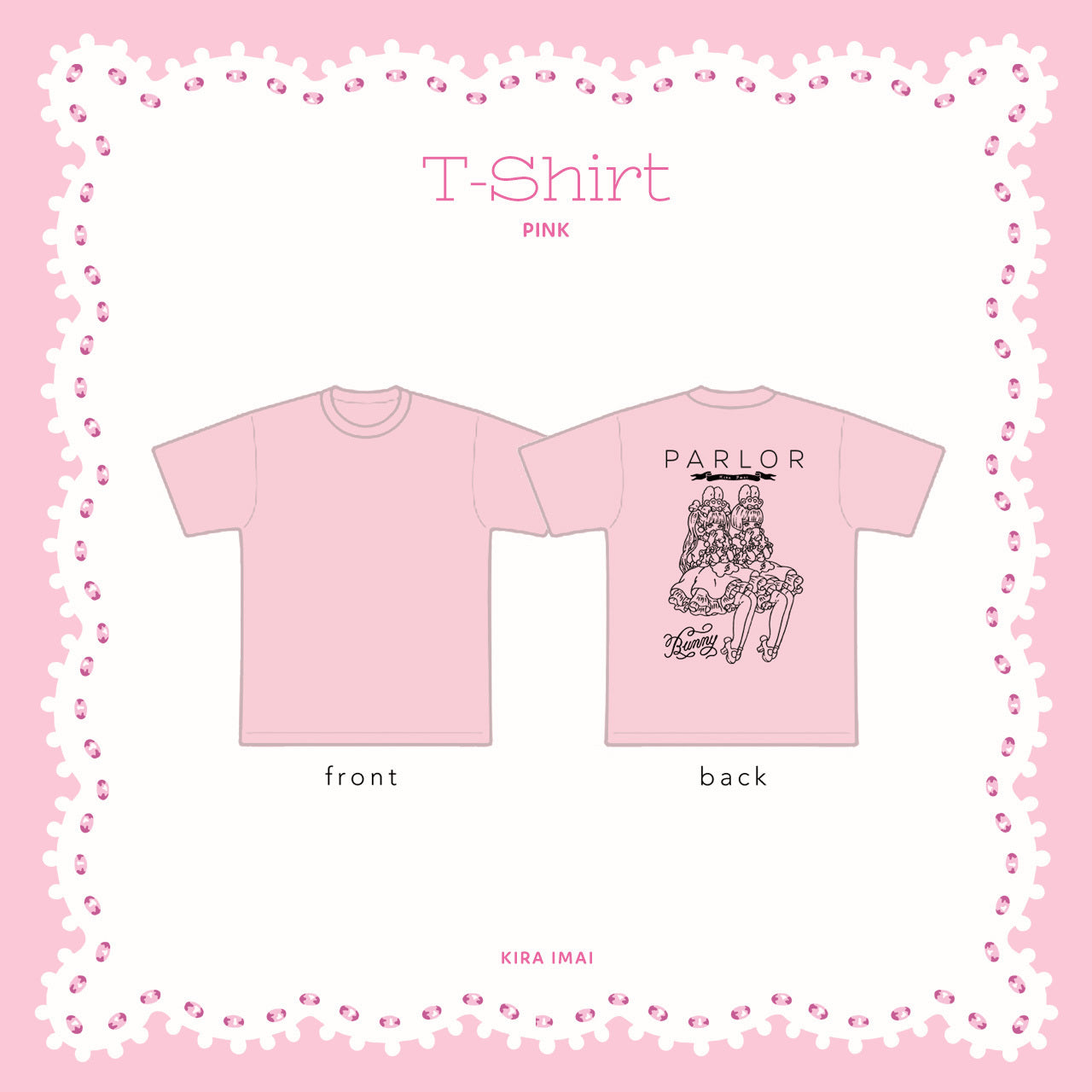 T-shirt [Bunny PARLOR TeaParty Mini ]