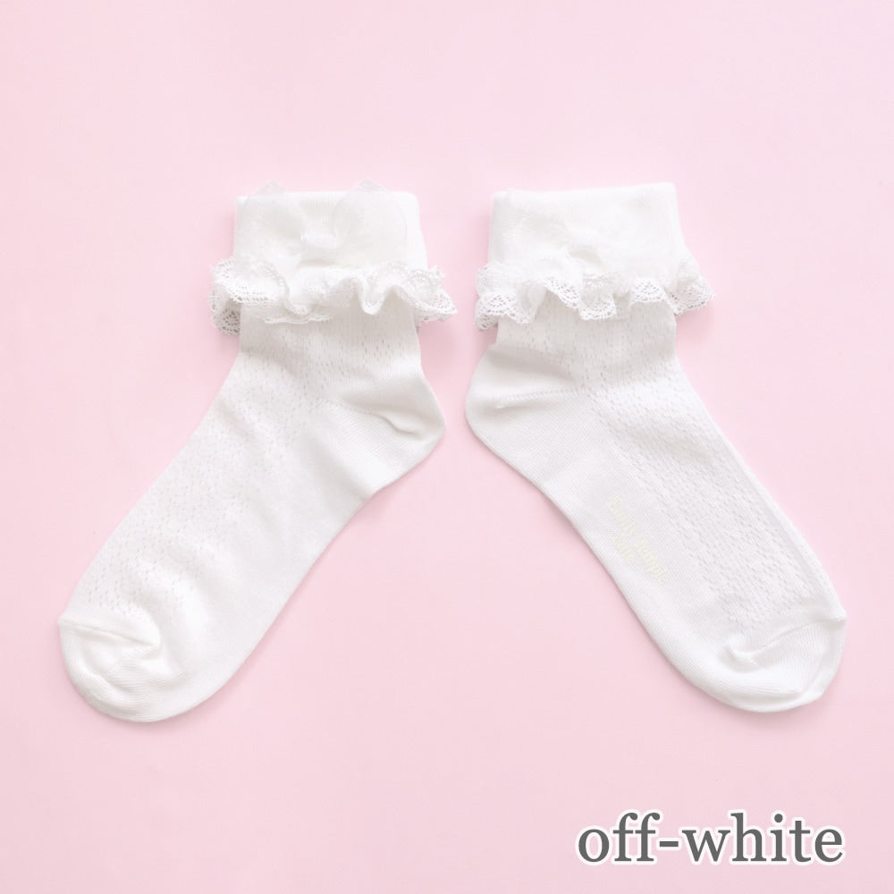 organdy ribbon socks