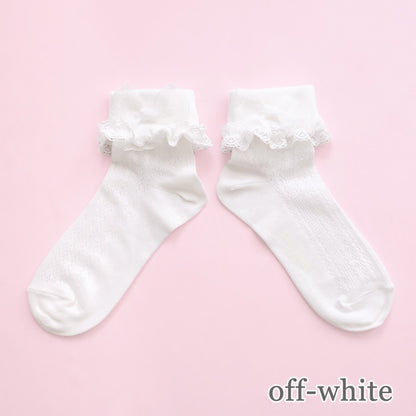 Organdy Ribbon Socks