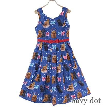 Toy Poodle Sleeveless Dress