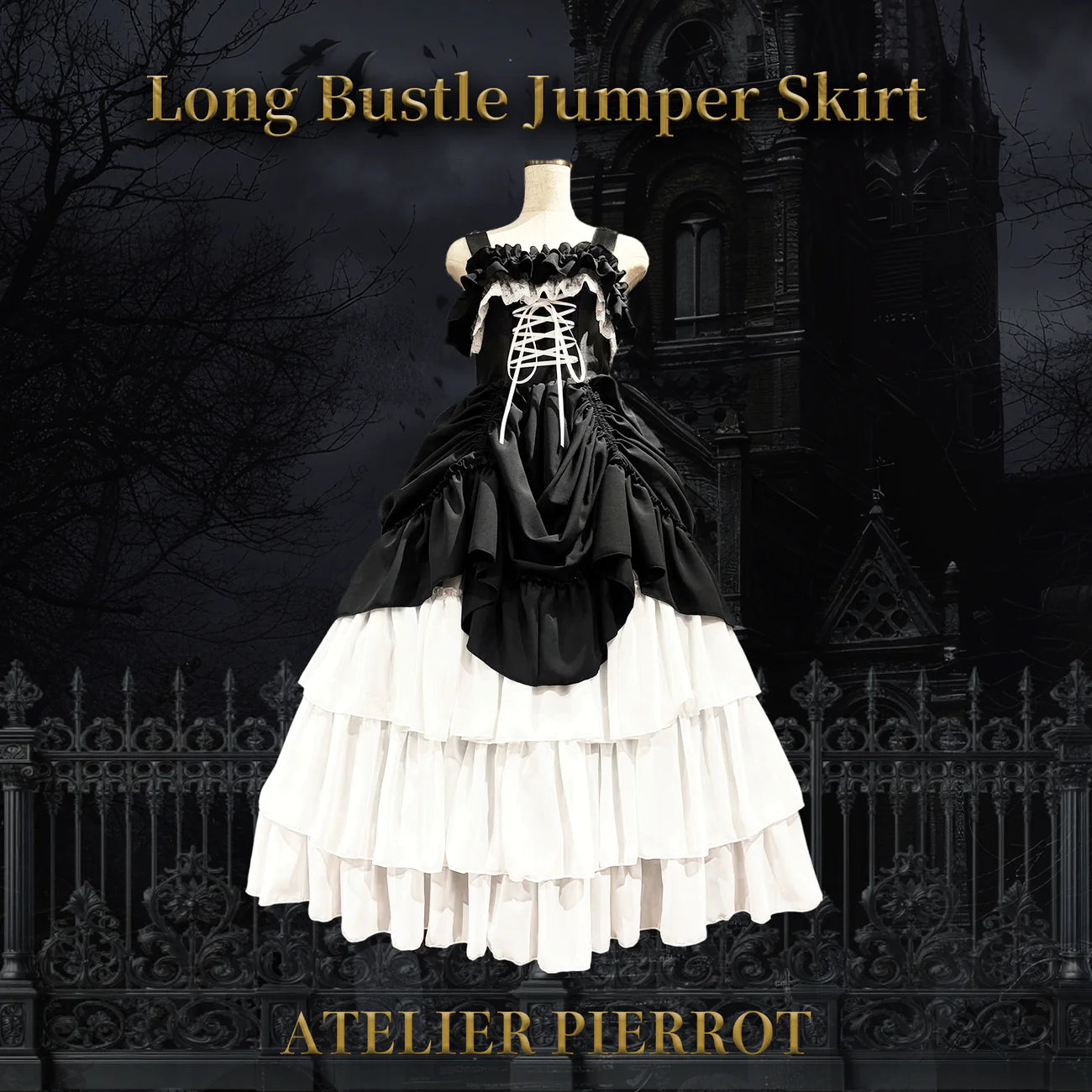 long bustle jumperskirt