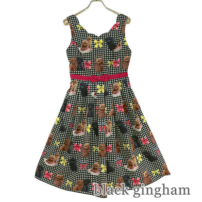 Toy Poodle Sleeveless Dress