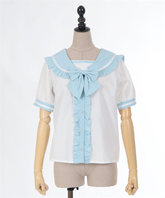 Sailor Collar Blouse