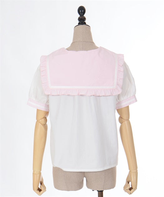 Sailor Collar Blouse