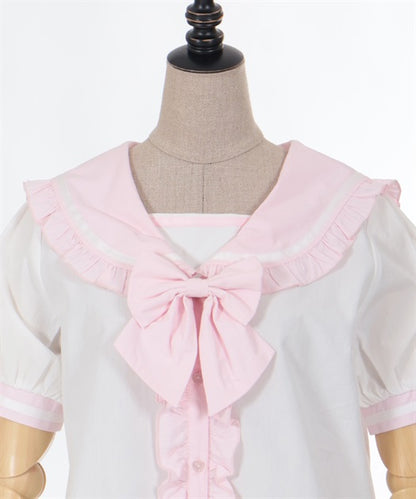 Sailor Collar Blouse