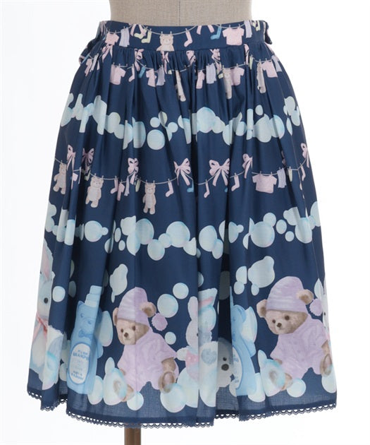 laundry pattern skirt